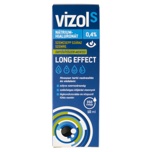 Vizol S 0,4% oldatos szemcsepp száraz szemre 10ml kép