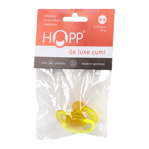 HOPP Deluxe játszócumi cseresznye alakú 6 hónapos korig 1 db kép