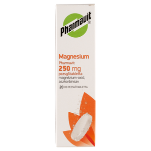 Magnesium 250 mg Pharmavit pezsgőtabletta 20 db kép