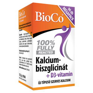 Bioco Kalcium-biszglicinát D3 filmtabletta 90 db kép
