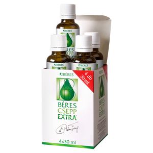 Béres Csepp Extra belsőleges oldatos cseppek 4x30ml kép