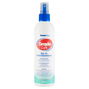 Bradolife kéz- és bőrfertőtlenítőszer pumpás 250ml kép