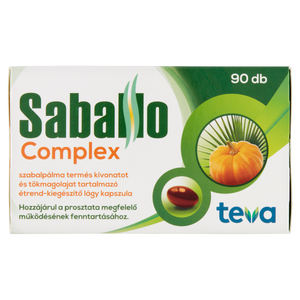 Saballo Complex étrend-kiegészítő lágy kapszula 90 db kép