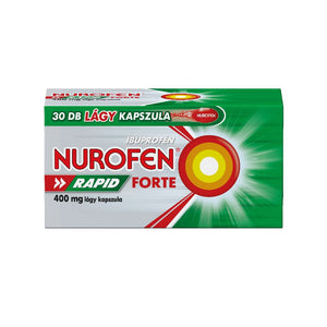 Nurofen Rapid Forte 400 mg lágy kapszula 30 db kép