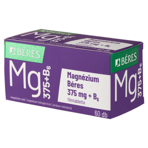 Béres Magnézium 375 mg + B6 filmtabletta 60 db kép