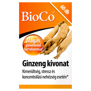 BioCo Ginzeng kivonat tabletta 60 db kép