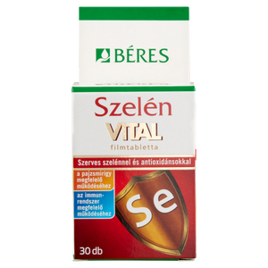 Béres Szelén Vital filmtabletta 30 db kép