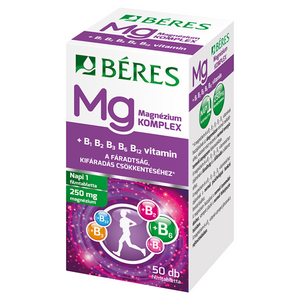 Béres Magnézium Komplex filmtabletta 50 db kép