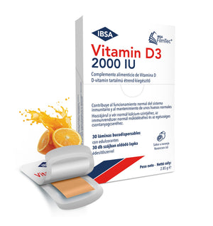Vitamin D3 IBSA szájban oldódó lapka 30 db kép