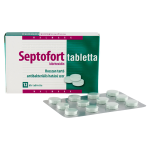 Septofort tabletta 12 db kép