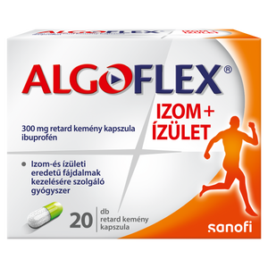 Algoflex Izom+ízület 300 mg retard kemény kapszula 20 db kép