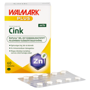 Walmark Cink Aktív tabletta 60 db kép