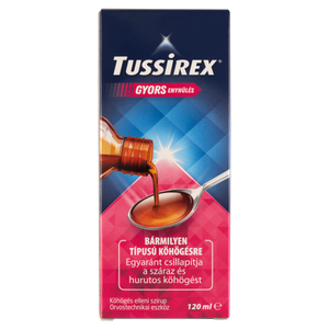 Tussirex köhögés elleni szirup 120ml kép