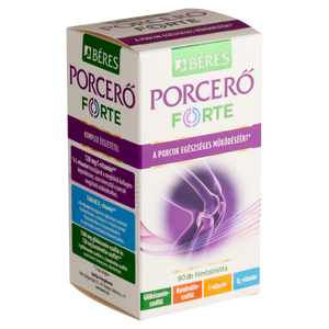 Béres Porcerő Forte étrend-kiegészítő filmtabletta 90 db kép