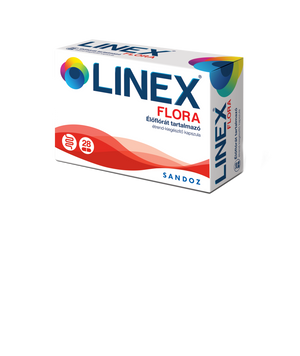 Linex Flora élőflórát tartalmazó étrend-kiegészítő kapszula 28 db kép