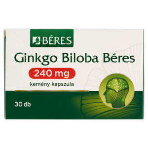 Béres Ginkgo Biloba 240mg kemény kapszula 30 db kép