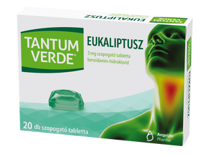 Tantum Verde eukaliptus 3mg szopogató tabletta 20 db kép