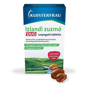 Klosterfrau izlandi zuzmó Duo szopogató tabletta 20 db kép