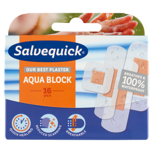Salvequick AquaBlock sebtapasz 16 db kép