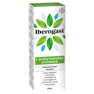 Iberogast emésztési panaszok széles spektrumára 100ml kép