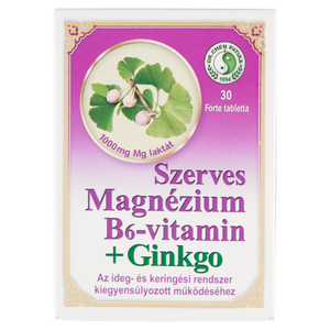 DR.CHEN Magnézium B6 Ginkgo Forte tabletta 30 db kép