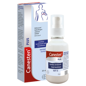 Canesten Plus bifonazol külsőleges oldatos spray 25ml kép