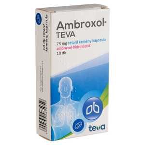 Ambroxol-Teva 75 mg retard kemény kapszula 10x kép