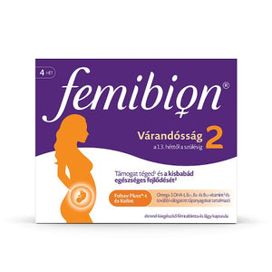 Femibion 2 Várandósság filmtabletta+kapszula (4 heti adag) 28 db+28 db kép