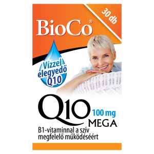 BioCo vízzel elegyedő Q10 Mega 100 mg kapszula 30 db kép