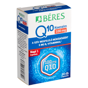 Béres Q10 Cardio 100mg kapszula 30 db kép