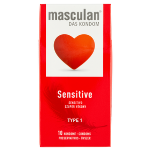 Masculan 1 Sensitive óvszer 10 db kép