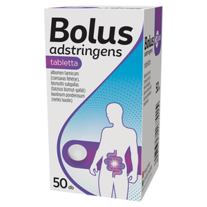 Bolus adstringens tabletta 50 db kép
