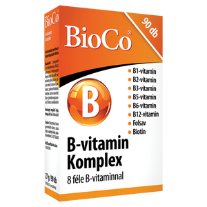 BioCo B-vitamin Komplex tabletta 90 db kép