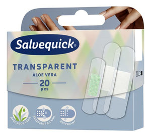 Salvequick sebtapasz átlátszó aloe vera 20 db kép