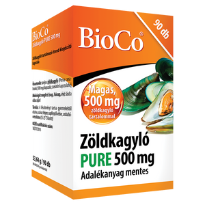 BioCo Zöldkagyló Pure 500 mg kapszula 90 db kép