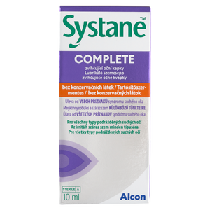 Systane Complete tartósítószer mentes lubrikáló szemcsepp 10ml kép
