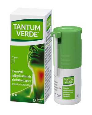Tantum Verde 1,5mg/ml szájnyálkahártyán alkalmazható spray 30ml kép