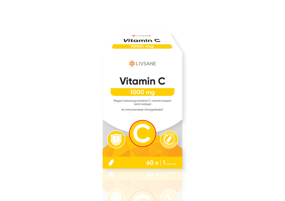 LIVSANE C-vitamin 1000mg retard tabletta