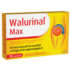 Walurinal Max aranyvesszővel tabletta 10 db kép