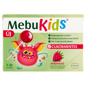 MebuKids nyalóka málna 6 db kép
