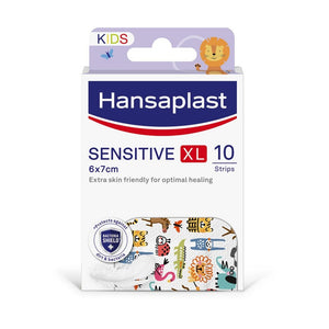 Hansaplast Sensitive Kids XL sebtapasz 10 db kép