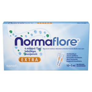 Normaflore Extra 4 milliárd/5 ml belsőleges szuszpenzió 10x5ml tartályban kép