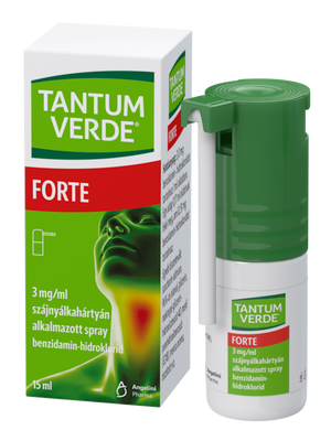 Tantum Verde Forte 3mg/ml szájnyálkahártyán alkalmazott spray 15ml kép