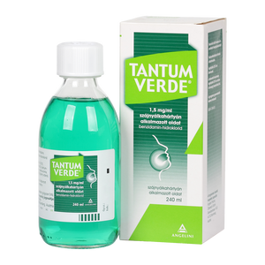 Tantum Verde 1,5mg/ml szájnyálkahártyán alk.oldat 240ml kép
