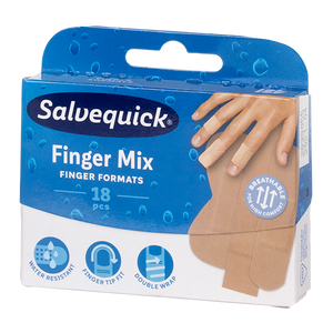 Salvequick Finger mix sebtapasz 18 db kép