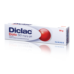 Diclac Dolo 50mg/g gél 50g kép