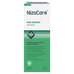 NizoCare PSO EXPERT sampon érzékeny, pikkelysömörre hajlamos fejbőrre 200ml kép