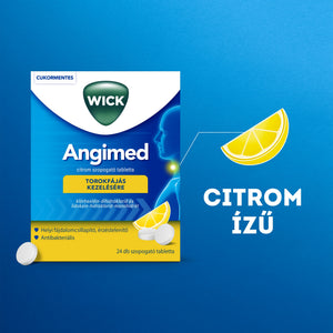 Angimed citrom szopogató tabletta 24 db kép