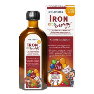Dr.Theiss Iron Energy KIDS vassal és vitaminokkal 250ml kép