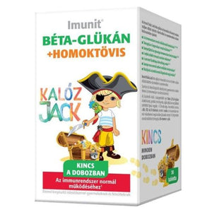 Imunit Kalóz Jack Multivitamin Béta-Glükán tabletta 30x kép